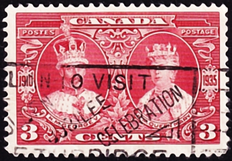  1935  . King George V and Queen Mary 3 .  2,25  . (4)